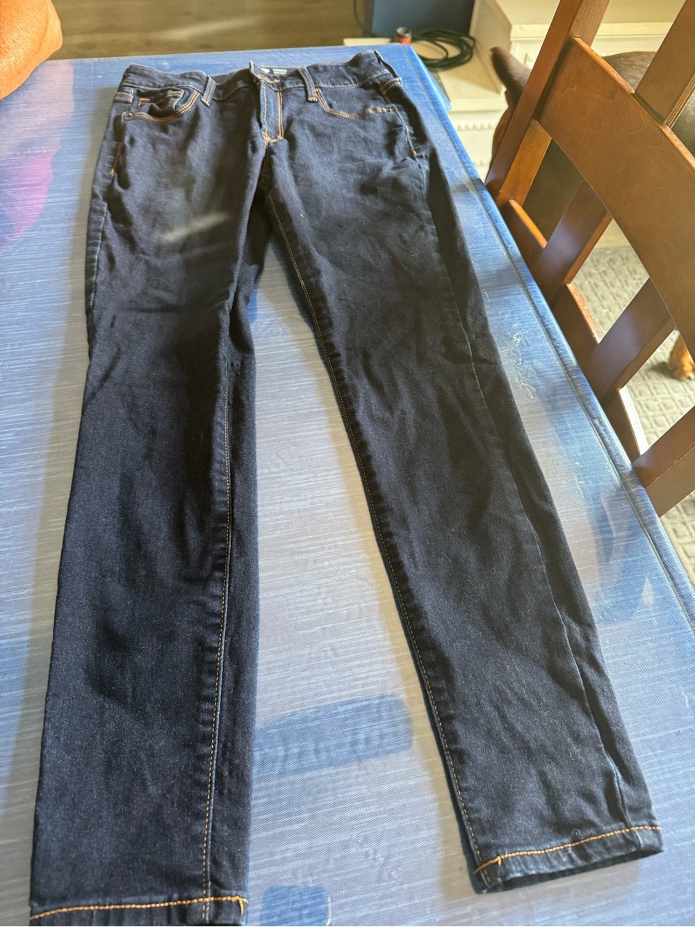 Old Navy Women's Dark Navy Skinny Jeans